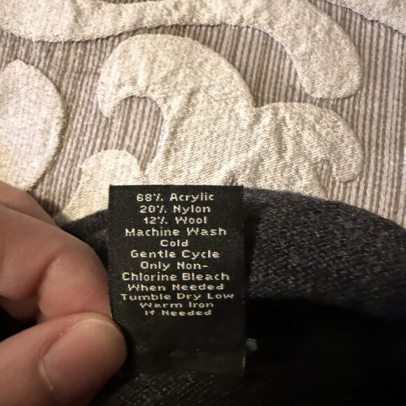 Ann Taylor Womens Sweater Medium Gray Turtleneck Puff Sleeve Tunic Lightweight - Picture 5 of 6